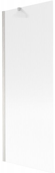 Mexen Next, paravan de baie cu 1 aripă 70 x 150 cm, nervuri din sticlă de 6 mm, oțel, 895-070-000-00-09-97