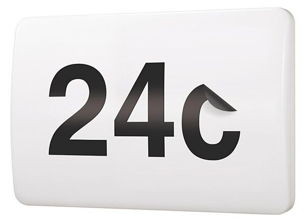 Număr LED de casă cu senzor NUMOS LED/7W/230V IP65