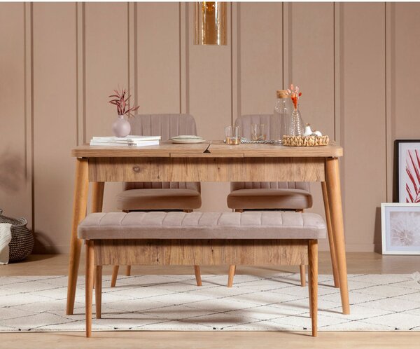 Set Masa si Scaune 4 Piese Vina - Atlantic Pine