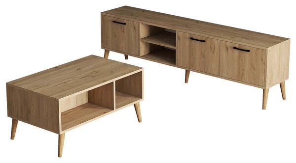 Set mobilier living Sakura Sakura (stejar). 1073024