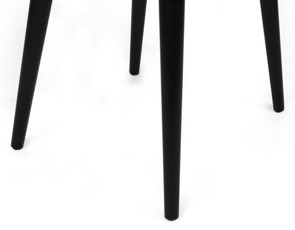 Set de 2 scaune Tutku-301, Antracit- Negru