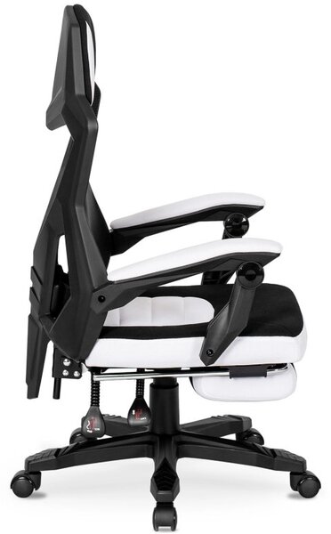 JAKS Scaun de gaming BING negru roșu