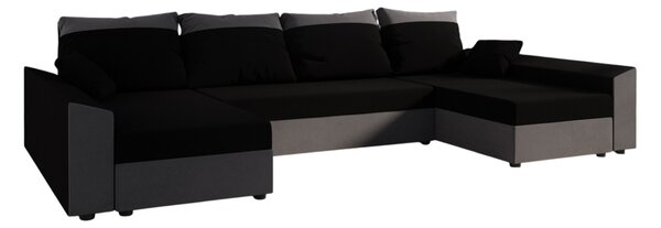 Colțar în formă de U Paragon U (Negru + Gri). 1057382