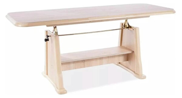 Masa extensibila BEATA, stejar sonoma, lemn de fag, 130/170x67x60/77 c