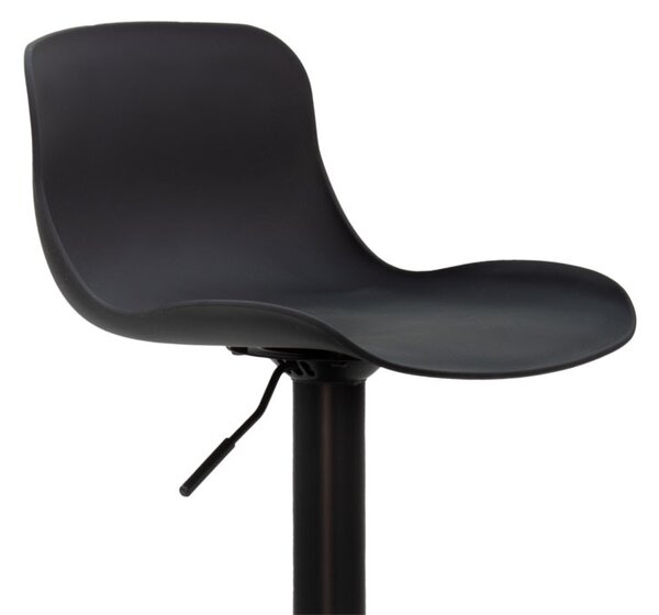 Scaun de bar Walden plastic negru