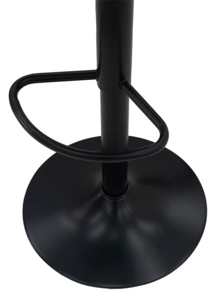 Scaun de bar Walden plastic negru