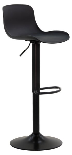 Scaun de bar Walden plastic negru