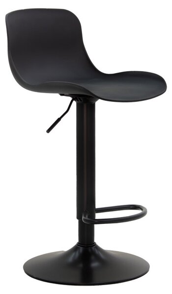 Scaun de bar Walden plastic negru