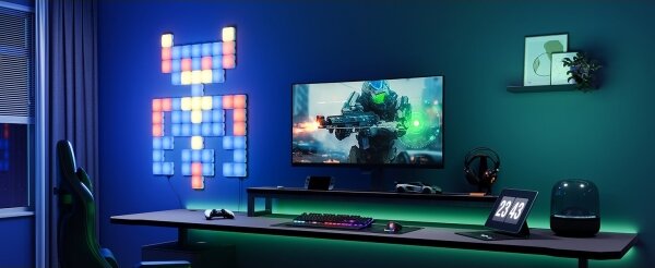 Instalație LED RGB decorativă dimabilă Govee LED/15W/230V IP65 Wi-Fi