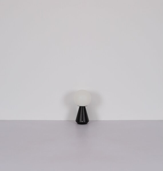 Lampă LED tactilă reîncărcabilă dimabilă de masă Globo 21029S SORA 1,5W/5V 1800 mAh negru