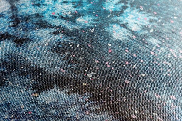 Tablou abstract cu acuarele