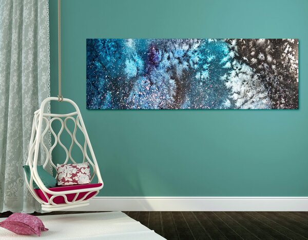 Tablou abstract cu acuarele