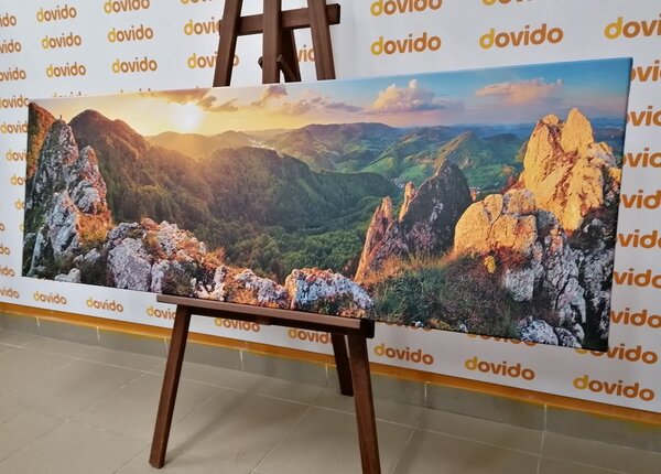 Tablou Vršatské bradlá în Slovacia