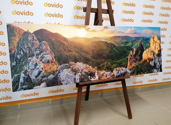 Tablou Vršatské bradlá în Slovacia