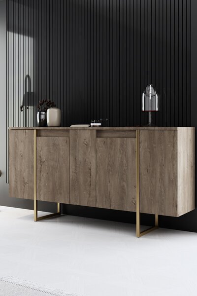 Set mobilier living Luna 1 (nuc + auriu). 1073578