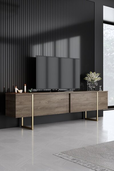 Set mobilier living Luna 1 (nuc + auriu). 1073578