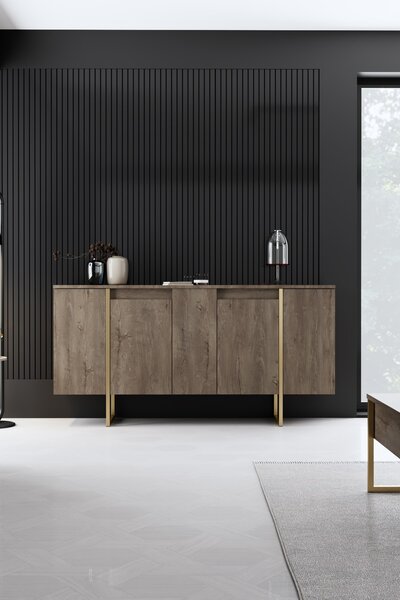Set mobilier living Luna 1 (nuc + auriu). 1073578