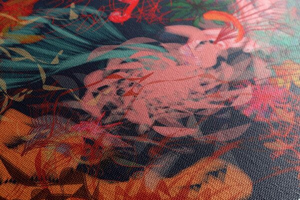 Tablou flori abstracte
