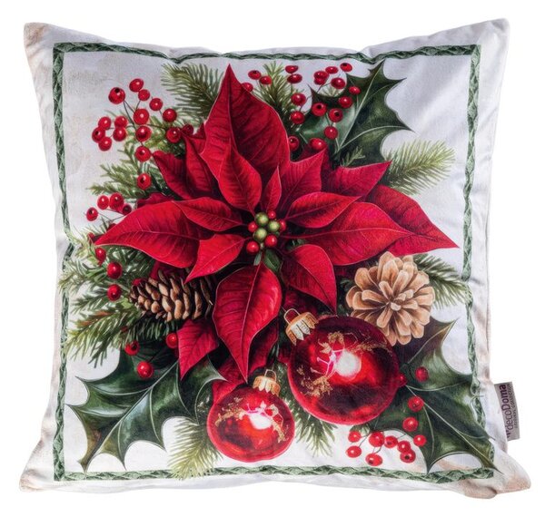 Set de 3 fețe pernuțe CHRISTMAS STAR 45 x 45 cm