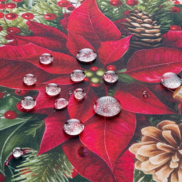 Față de masă centrală cu tratament de teflon CHRISTMAS STAR 85 x 85 cm