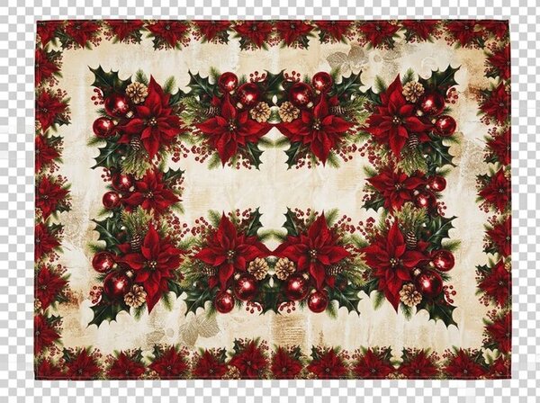 Față de masă cu tratament de teflon CHRISTMAS STAR 120 x 160 cm