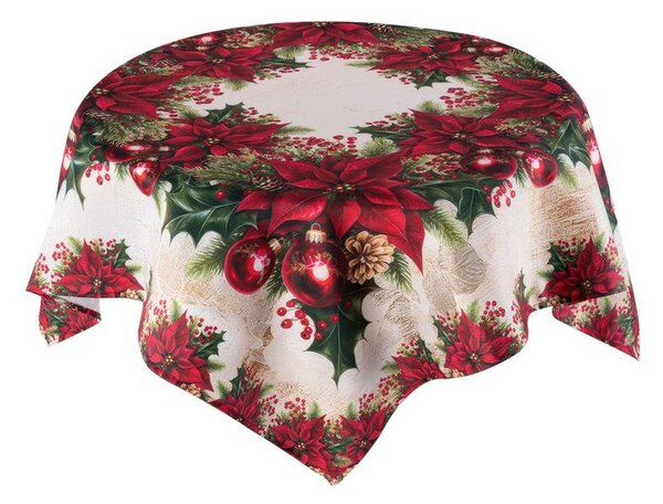 Față de masă centrală cu tratament de teflon CHRISTMAS STAR 85 x 85 cm