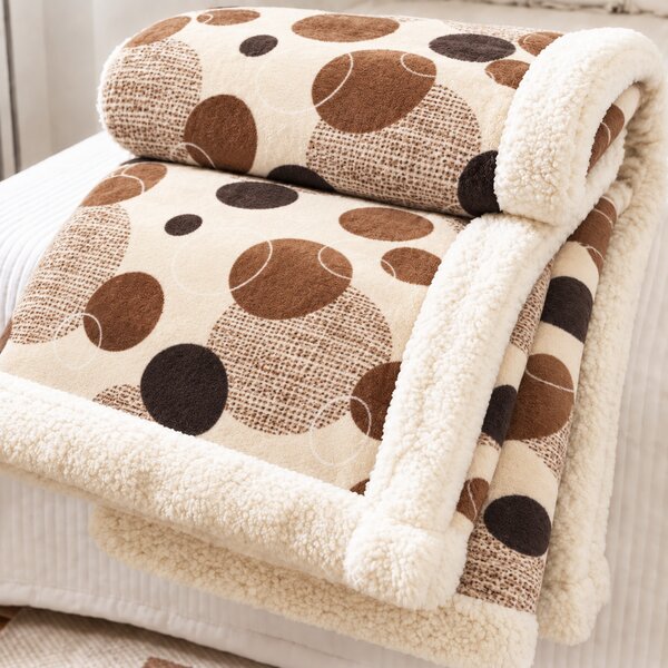 Patura pufoasa cu blanita, groasa 2.3 kg, 200x230 cm, PMB05
