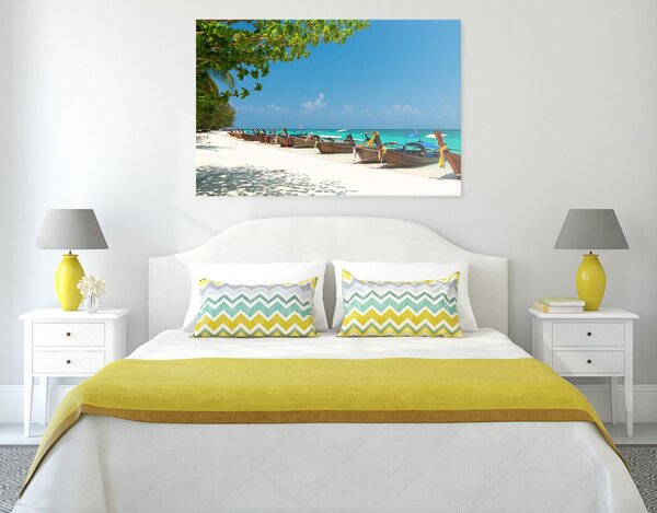 Tablou plajă albă pe insula Bamboo