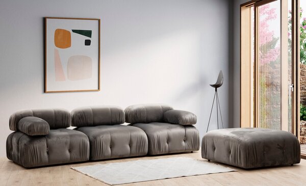 Canapea modulara Duha Gri 98x79 cm