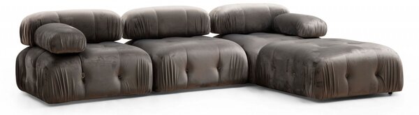 Canapea modulara Duha Gri 98x79 cm