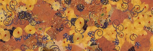 Tablou abstract inspirat de G.Klimt