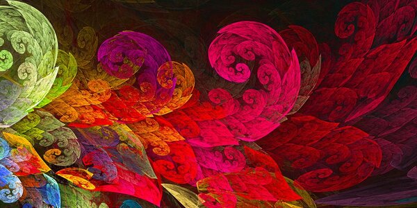 Tablou abstract pastel