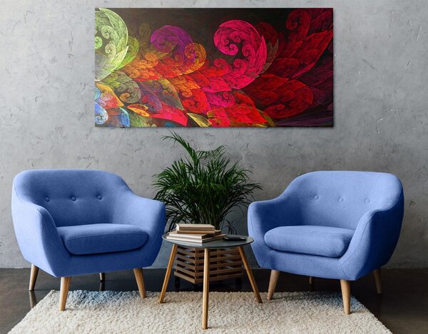 Tablou abstract pastel