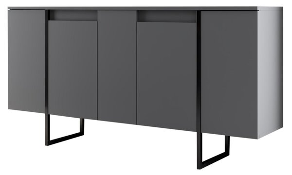 Dulap Luna (antracit + Negru). 1073567
