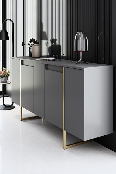 Dulap Luna (antracit + auriu). 1073570