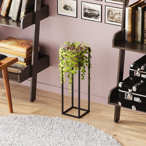 Ghiveci decorativ GED023A Auriu 15x50x15 cm