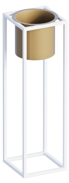 Ghiveci decorativ GED023C Auriu 15x50x15 cm
