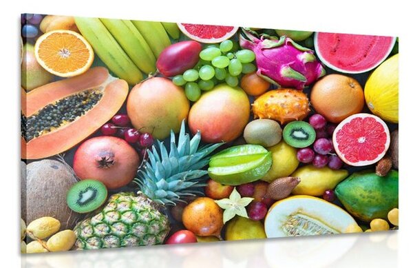 Tablou fructe tropicale