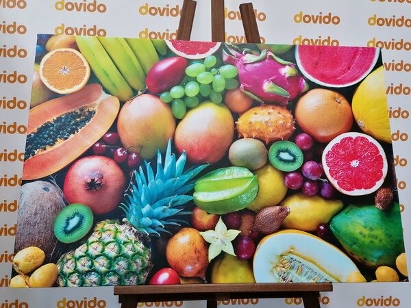 Tablou fructe tropicale