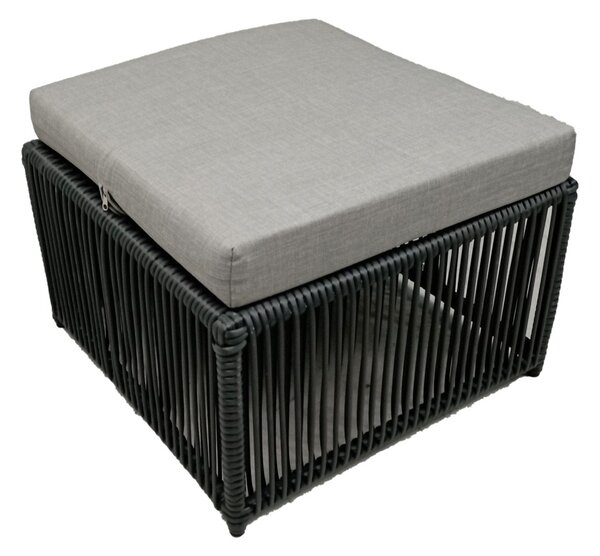 Set de gradina Shangai 8 Gri 158x62x62 cm