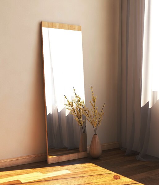 Oglindă de perete Azus Natural 40x120x2.2 cm