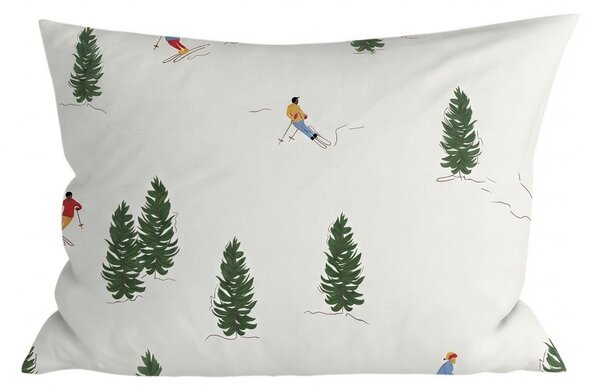 Husa pentru perna din flanel SKIORA 50x70 cm, bej