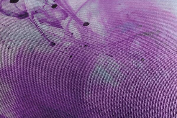 Tablou abstracție fermecătoare violet