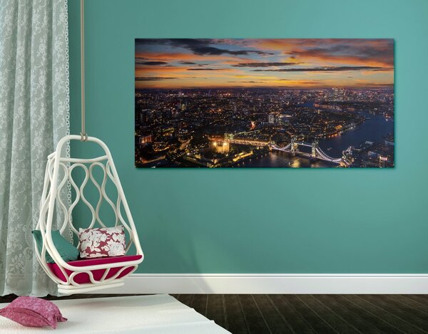 Tablou Tower Bridge văzut de la înălțime