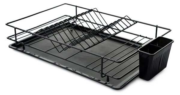 Raft pentru scurgere vesela SM001 Negru 47x31x11 cm