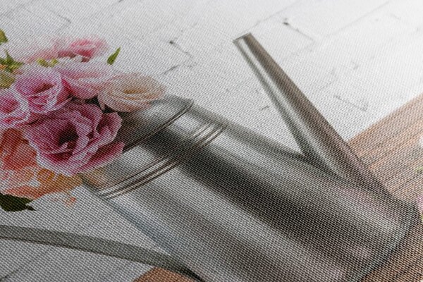 Tablou buchet de flori în ulcior