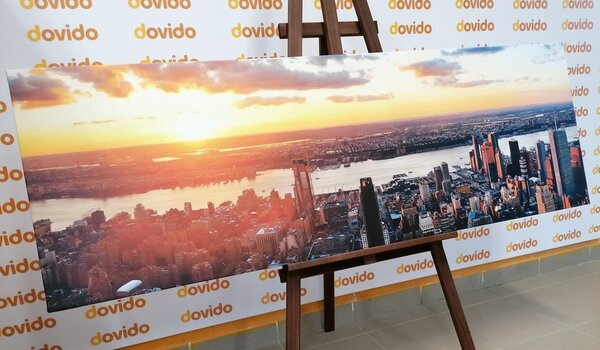 Tablou panoramă magnifică a orașului New York