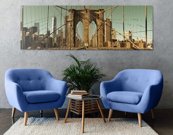 Tablou podul Manhattan în New York
