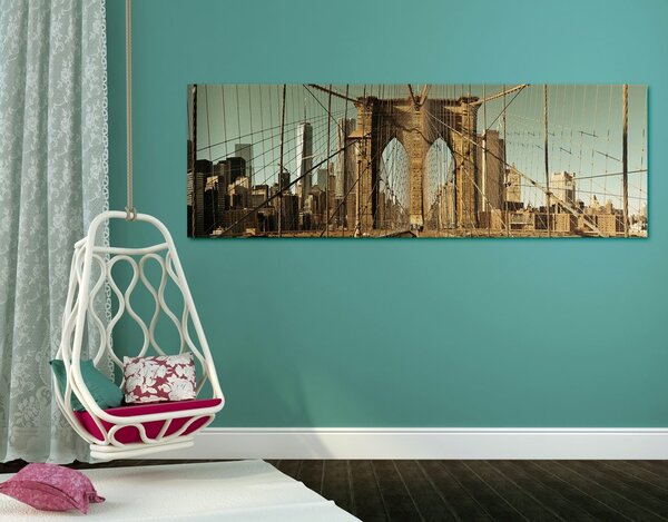 Tablou podul Manhattan în New York