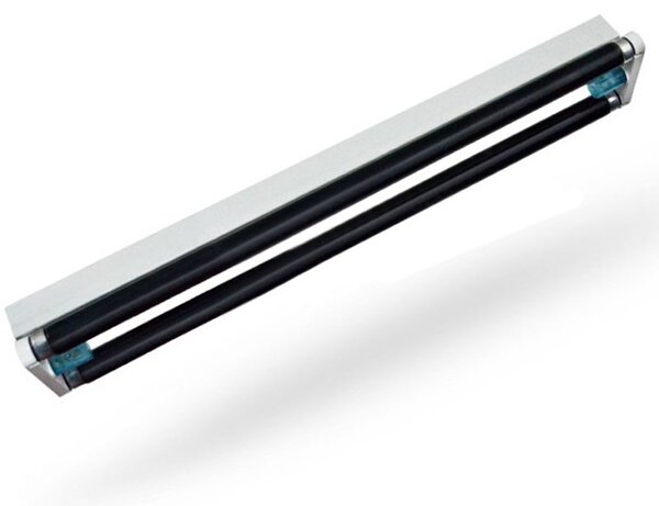 Corp neon dublu cu lampi UV, lumina blacklight